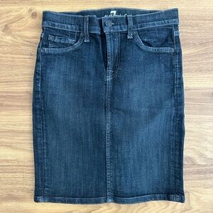 7 for all mankind Jean Skirt